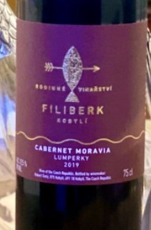 Menu55 - Cabernet Moravia 2019