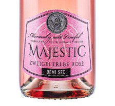 Menu55 - Majestic sekt ROSÉ - DEMI SEC 2021